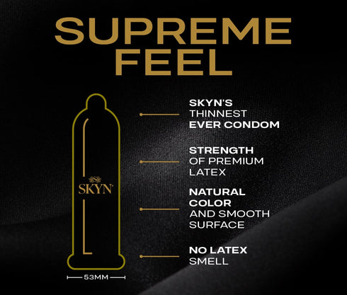 Caja SKYN Supreme Feel 10